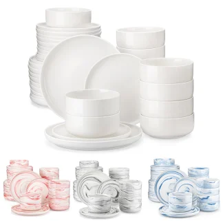 Modern Round Deep Dish Set