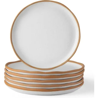 Wavy Rustic Round Dish Set